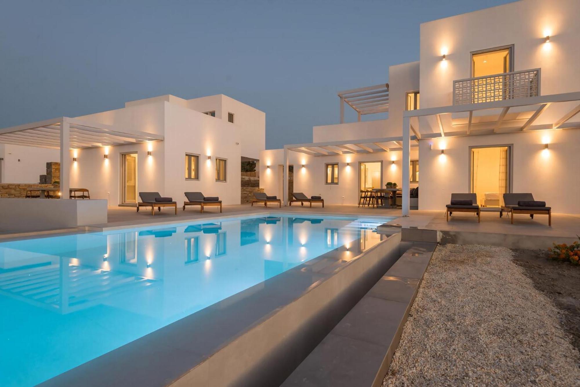 Beautiful Paros 1 Bedroom The Calming Wonderful Sea Views Jacuzzi Naousa Villa *